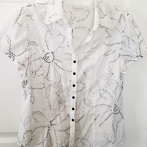 Short sleeved Cotton Blouse